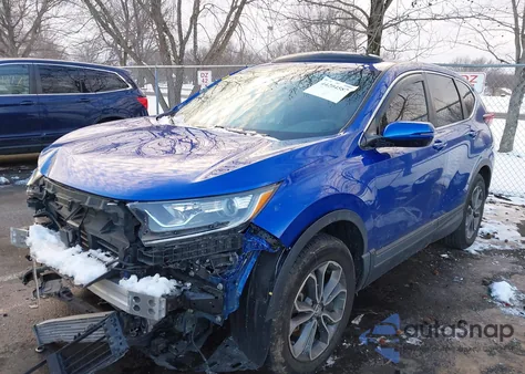 2021 Honda Cr-V Awd Ex from USA, damaged, VIN 7FARW2H54ME031927